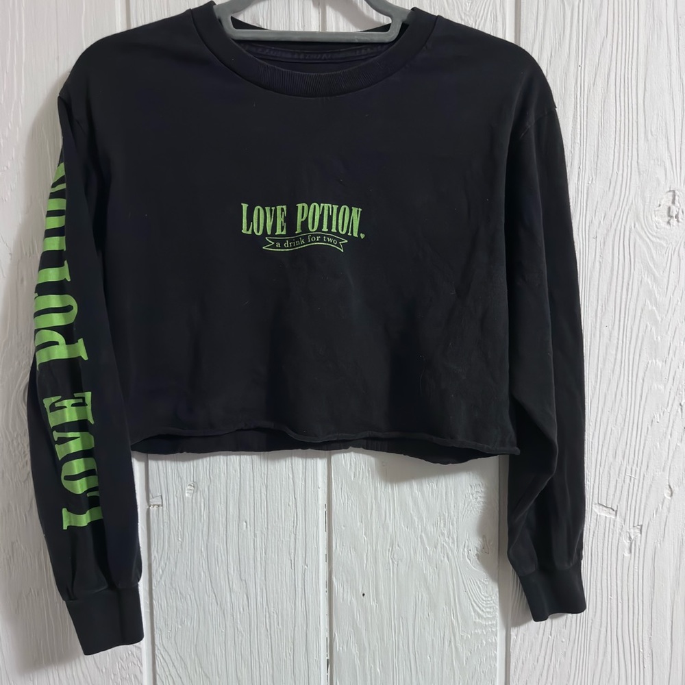 Samii Ryan Black Cropped Top